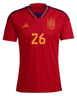 [Customized] Spain Euro Home Jersey 2022