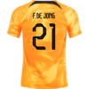 Customized Netherland Home Jersey 22-23