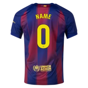 [Customized] Barcelona Home Jersey 25/26