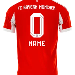 [Customized] Bayern Munich Home Jersey 25/26