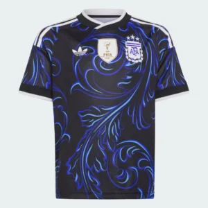 Premium Quality Argentina Away 2026 Kids World Cup Jersey