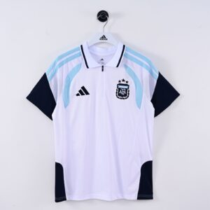 [Premium Quality] Argentina White 2026 World Cup Polo Jersey