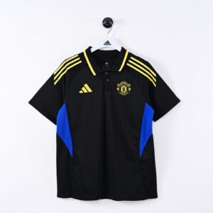 [Premium Quality] Manchester United Black 2026 World Cup Polo Jersey