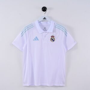 [Premium Quality] Real Madrid White 2026 World Cup Polo Jersey