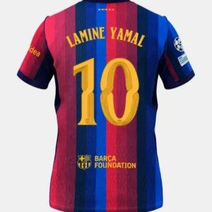 [Customized] Barcelona Home Jersey 26/27