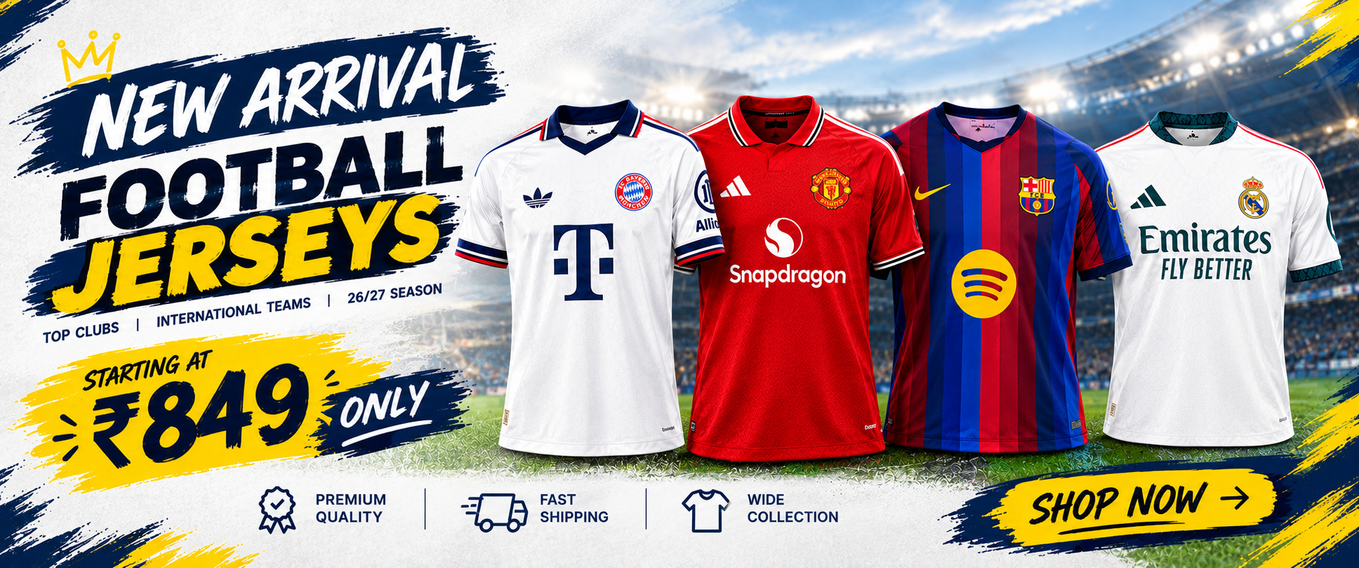Buy Football Jersey Online In India 26-27